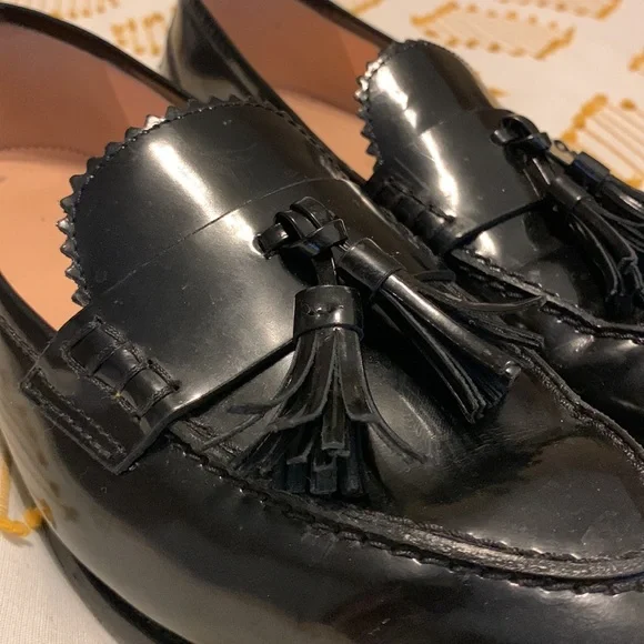 J. Crew Black Tassel Loafers - Picture 5 of 7